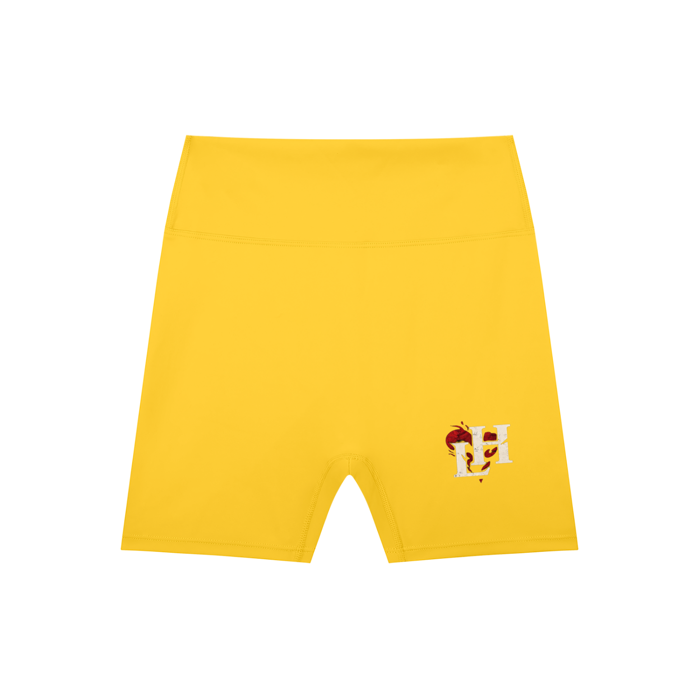 Women High-Waisted Blend Biker Shorts