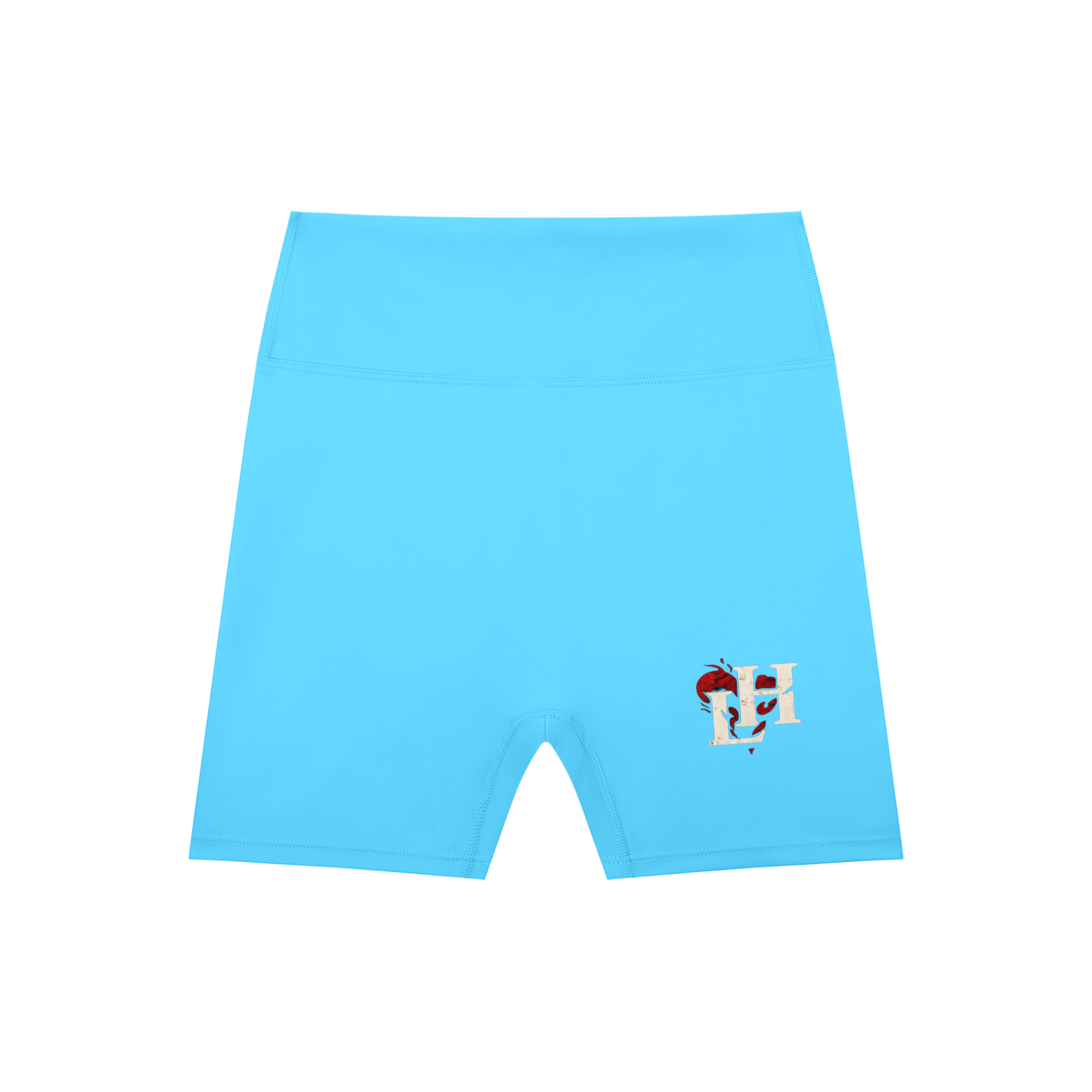 Women High-Waisted Blend Biker Shorts