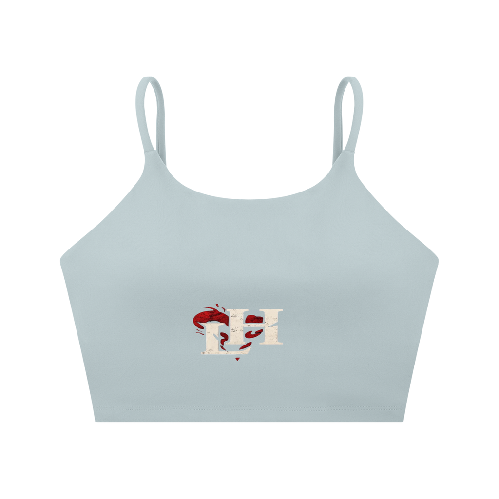 Spaghetti Strap Yoga Sports Bra