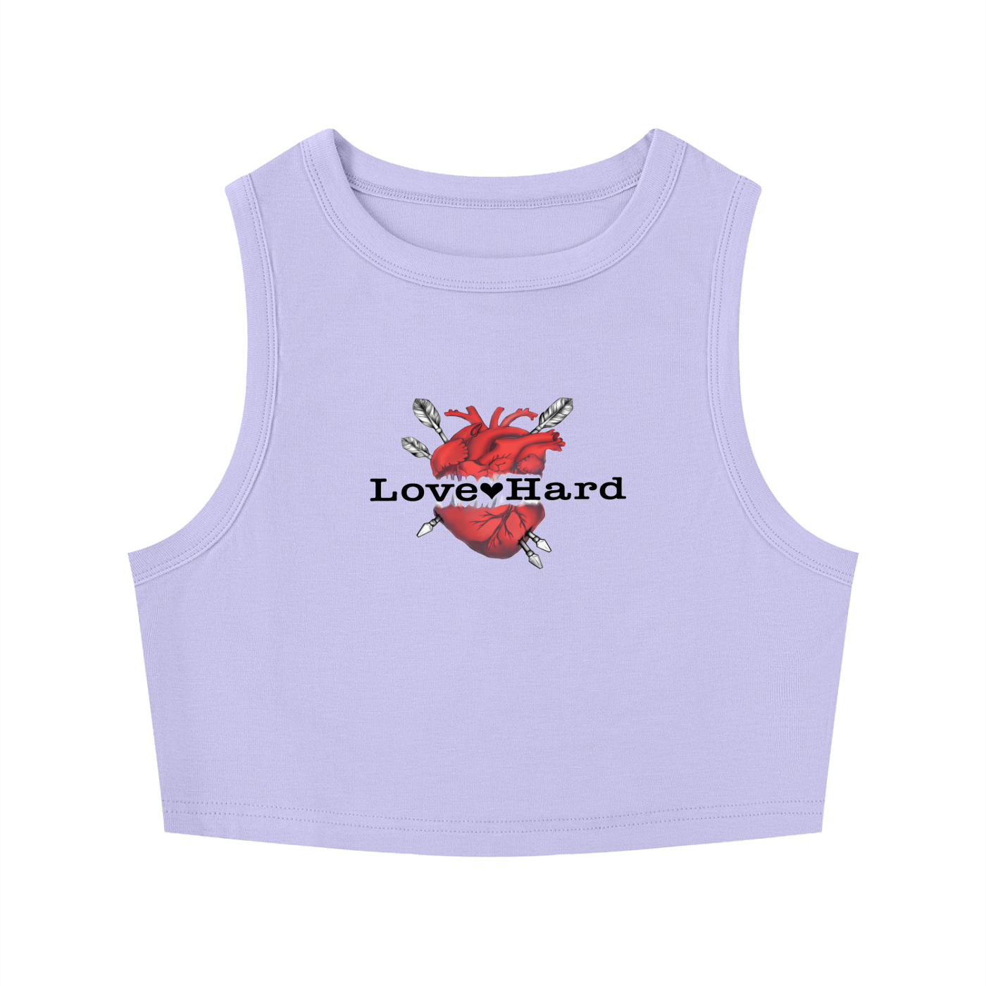 Women's Tight Crewneck Crop Tank Top