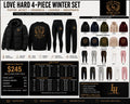 Love Hard 4-Piece Winter Set