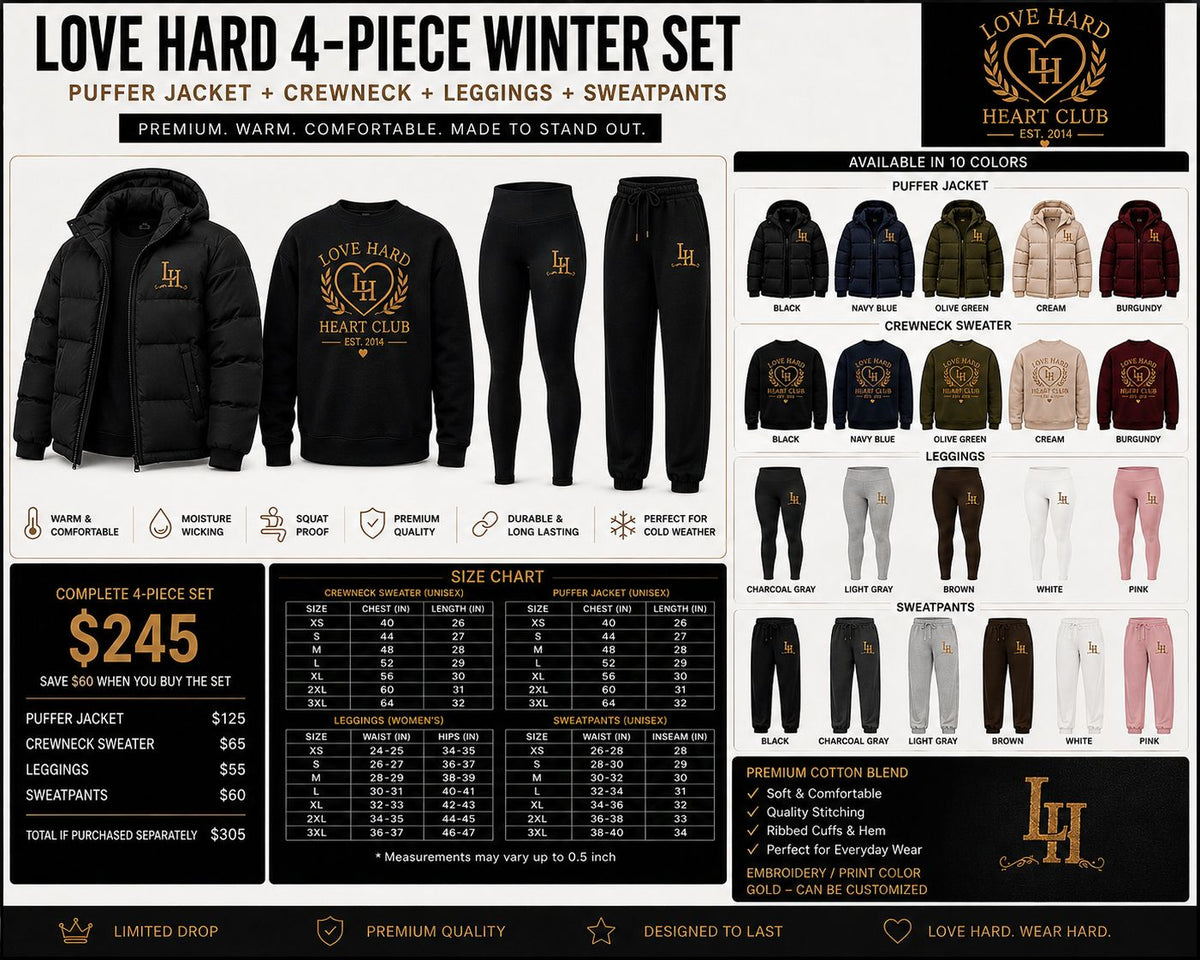 Love Hard 4-Piece Winter Set