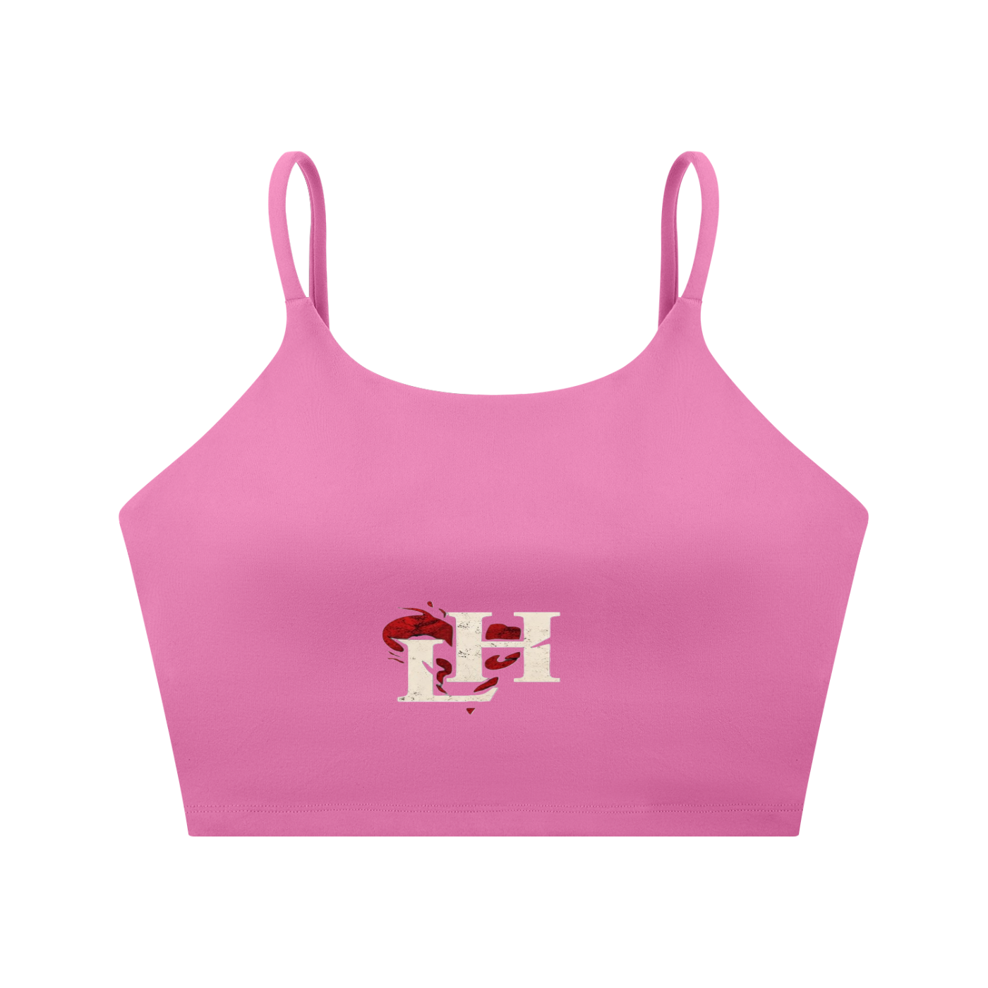 Spaghetti Strap Yoga Sports Bra