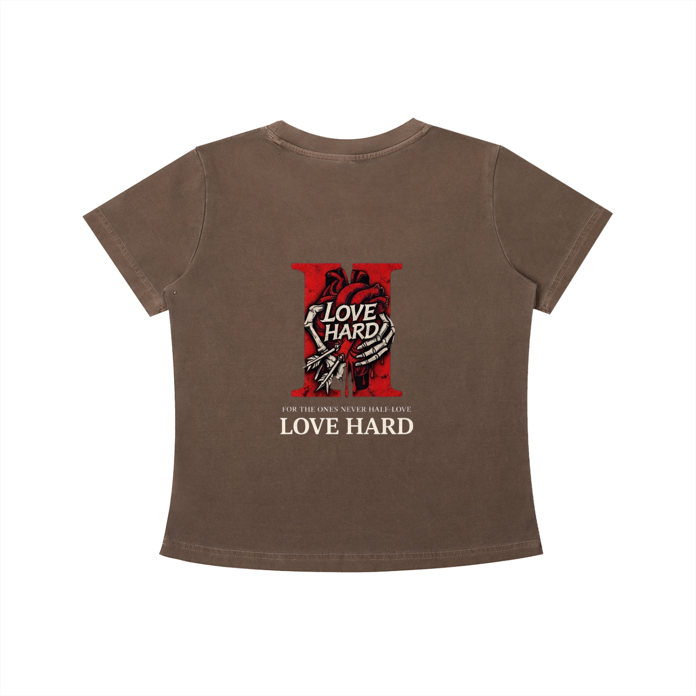 Women Vintage Wash Slim Fit T-shirt
