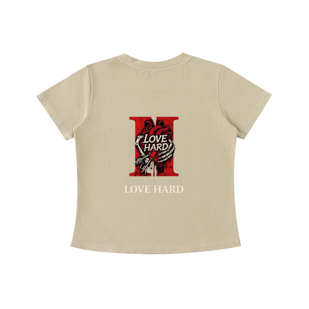 Women Vintage Wash Slim Fit T-shirt