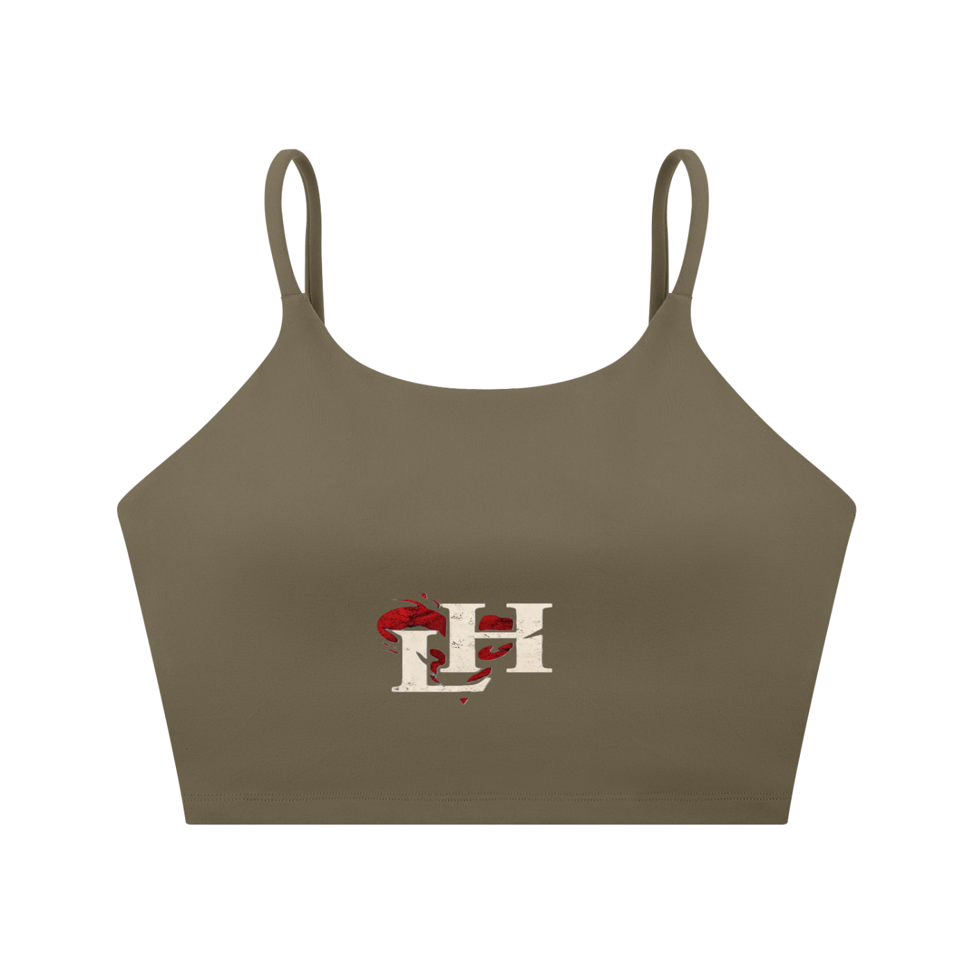 Spaghetti Strap Yoga Sports Bra