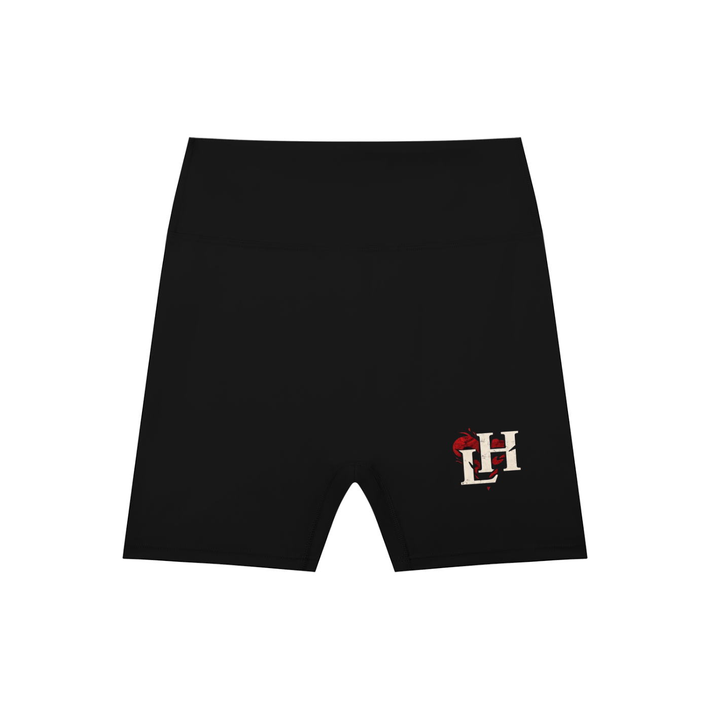 Women High-Waisted Blend Biker Shorts
