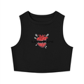 Women's Tight Crewneck Crop Tank Top